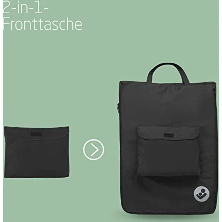 Maxi-Cosi ultrakompakte Reisetasche, Kinderwagen-Reisetasche, kompatibel mit allen Maxi-Cosi ultrakompakten Kinderwagen und Buggys, schwarz – Bild 4