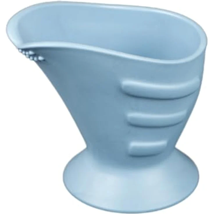 Hoppediz CamoCup Trinklernbecher, Auslaufsicherer Schnabelbecher für Babys und Senioren mit sensomotorischen Einschränkungen, BPA-freier Kunststoff, Ocean