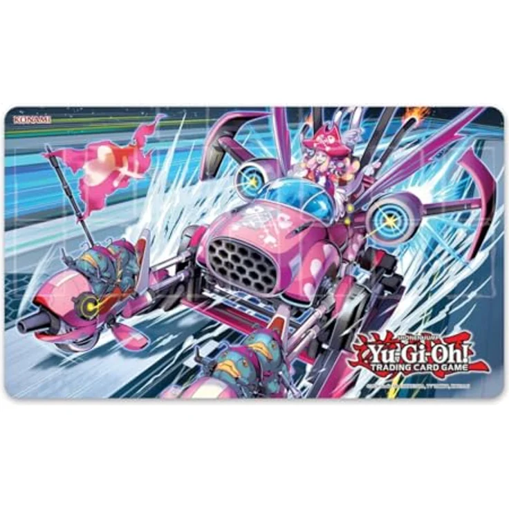 Konami Yu-Gi-Oh! Chariot Carrie Game Mat, Spielunterlage zum Schutz von Trading Cards – Bild 2