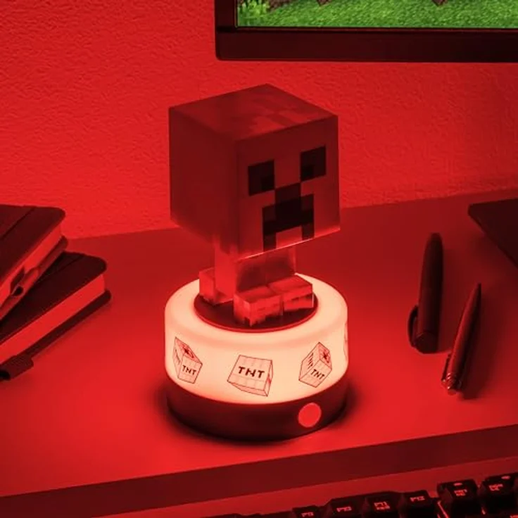 Paladone Products Paladone Icons Room Guards Minecraft Creeper, Sammelfigur für Fans der Minecraft-Serie – Bild 4