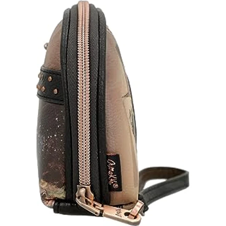 Anekke Pouch L, Federmäppchen mit hochwertiger Materialverarbeitung und Fächeraufteilung, schwarz, 19 x 12 x 5 cm – Bild 4