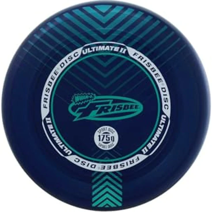 Frisbee Ultimate, Robuste Wettkampfscheibe mit einzigartigen Flugeigenschaften, Ø 27 cm, 175 g, Dark Blue/Green – Bild 1