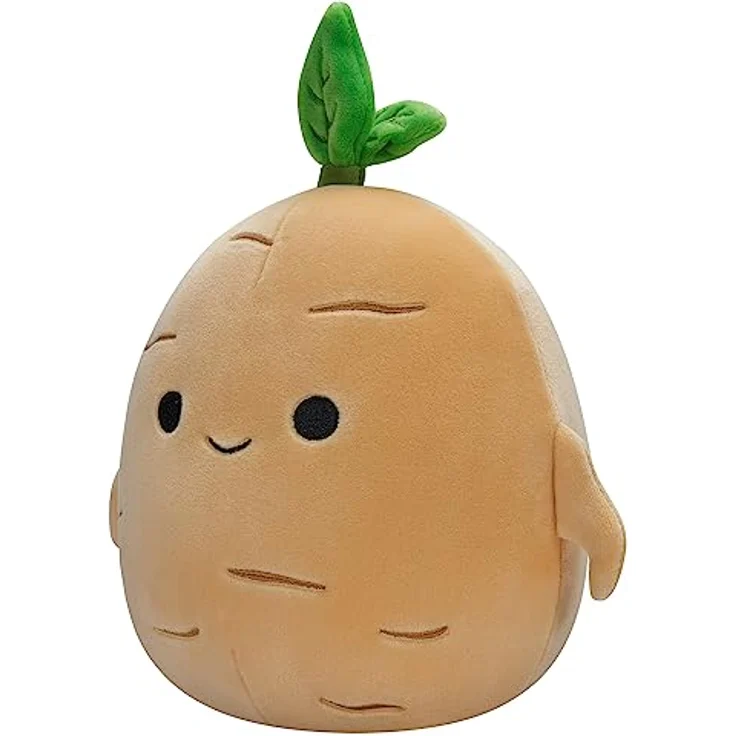 Squishmallows SQCR02377 - Jyri der Ginseng, offizielles Kelly Toys Plüsch, superweiches Kuscheltier, 20 cm – Bild 2