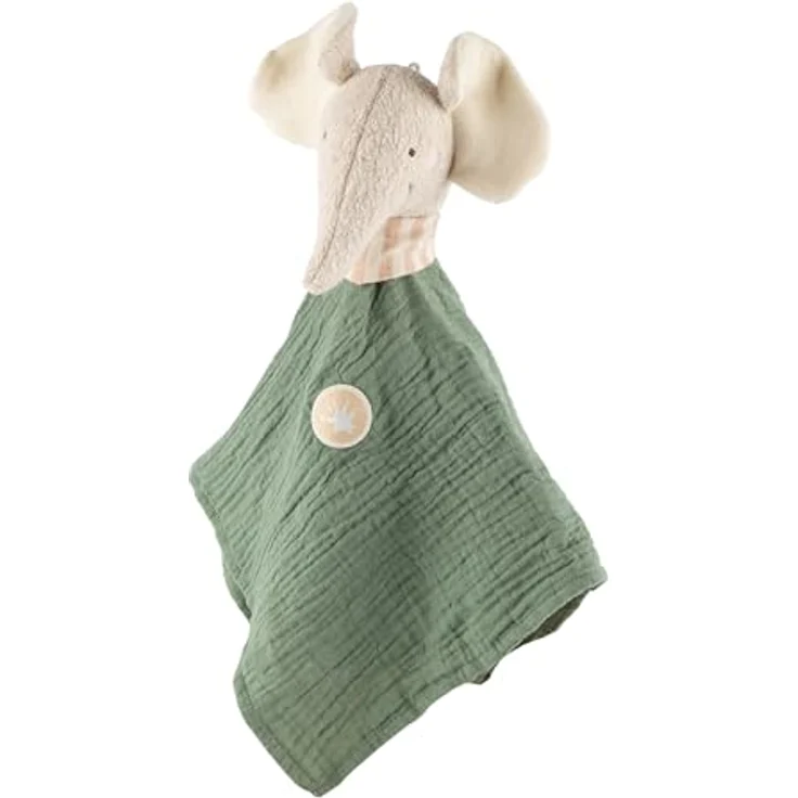 Sigikid Schnuffeltuch Elefant Baby Geschenk in zarten Farben, aus Tiny Tissues – Bild 1