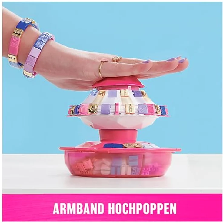 Cool MAKER PopStyle Armband Studio - 10 Coole Kachelarmbänder selbermachen und Immer Wieder neu gestalten, geht super einfach, für Kinder ab 6 Jahren – Bild 3