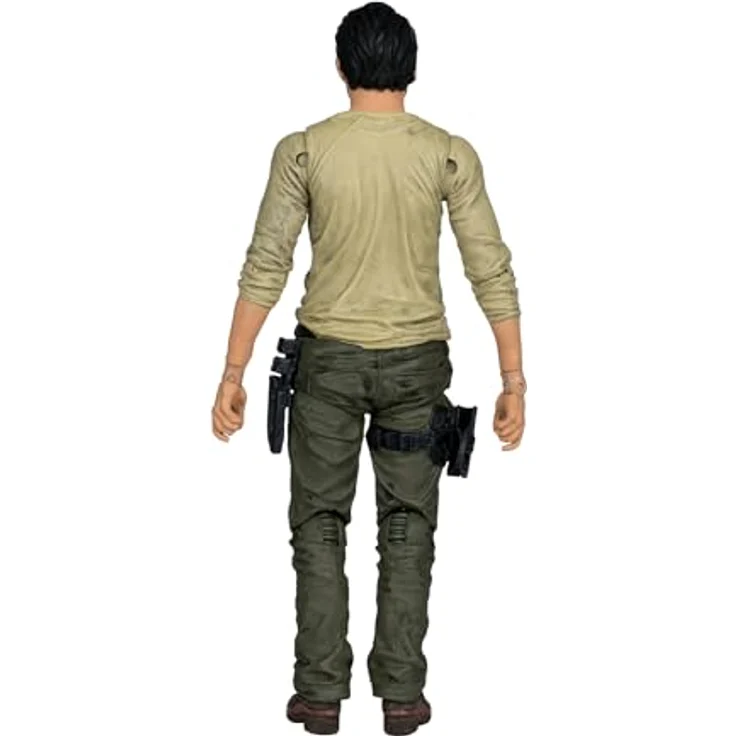 McFarlane Toys The Walking Dead Glenn, 12,7 cm Actionfigur mit 20 Gelenkpunkten, inkl. Pistole, Messer und abwechselndem Kopf – Bild 5