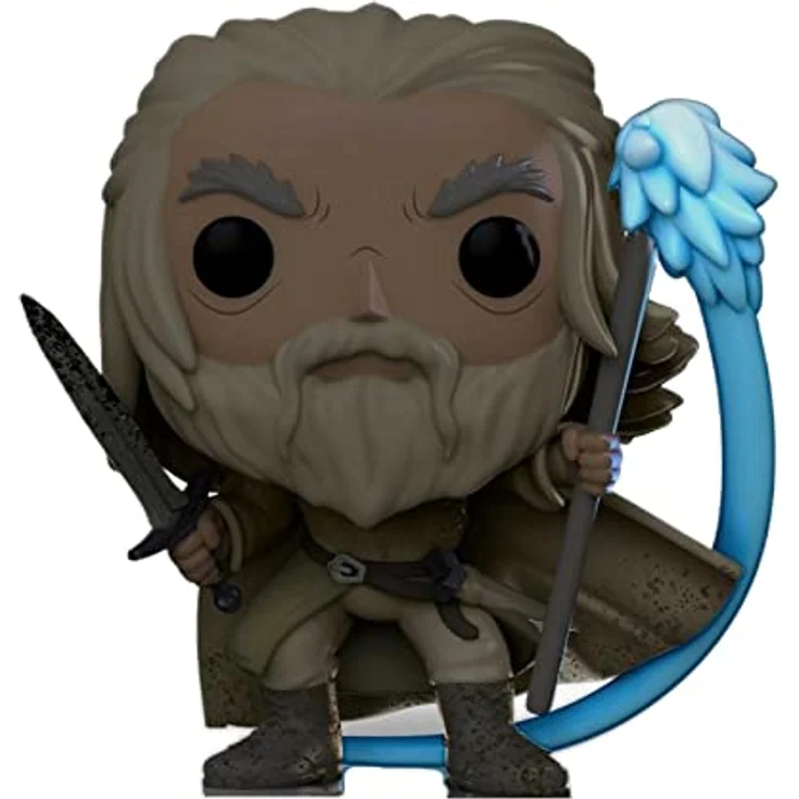 Funko Pop! Movies: Lord of The Rings - Gandalf The White (with Sword & Staff) (Glows in The Dark) (Special Edition) #1203 Vinyl Figure, Funko, Sammelfigur 9,5 cm – Bild 1