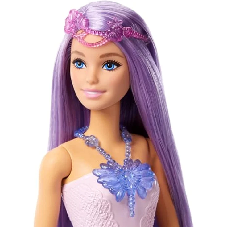 Barbie Anziehpuppe 3-in-1 Fantasy Puppe mit Meerjungfrauen-Schwanzflosse und Flügeln – Bild 6