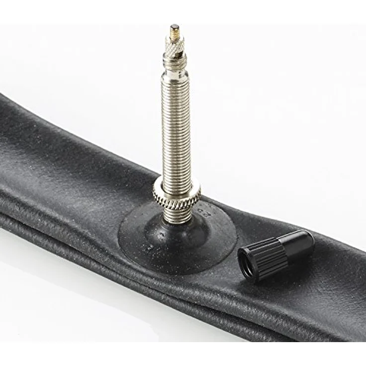 Fischer Unisex – Erwachsene Schlauch, schwarz, 28 und 29 Zoll, Sclaverand Ventil, robustes Gummi, 2 Stück – Bild 2