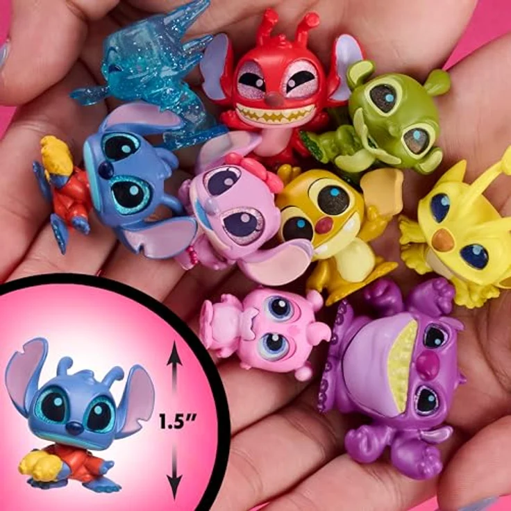 Just Play Disney Doorables Stitch Experiments Collection, 9 exklusive Sammelfiguren, Kinderspielzeug für Disney Fans ab 5 Jahren – Bild 5