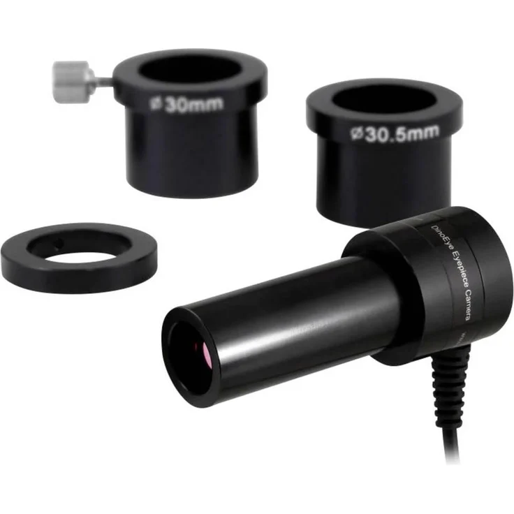 Dino Lite Mikroskop-Okular AM7025X, 5 MP Okularkamera mit echtem Farbspektrum und großem Sichtfeld, 23 mm Durchmesser