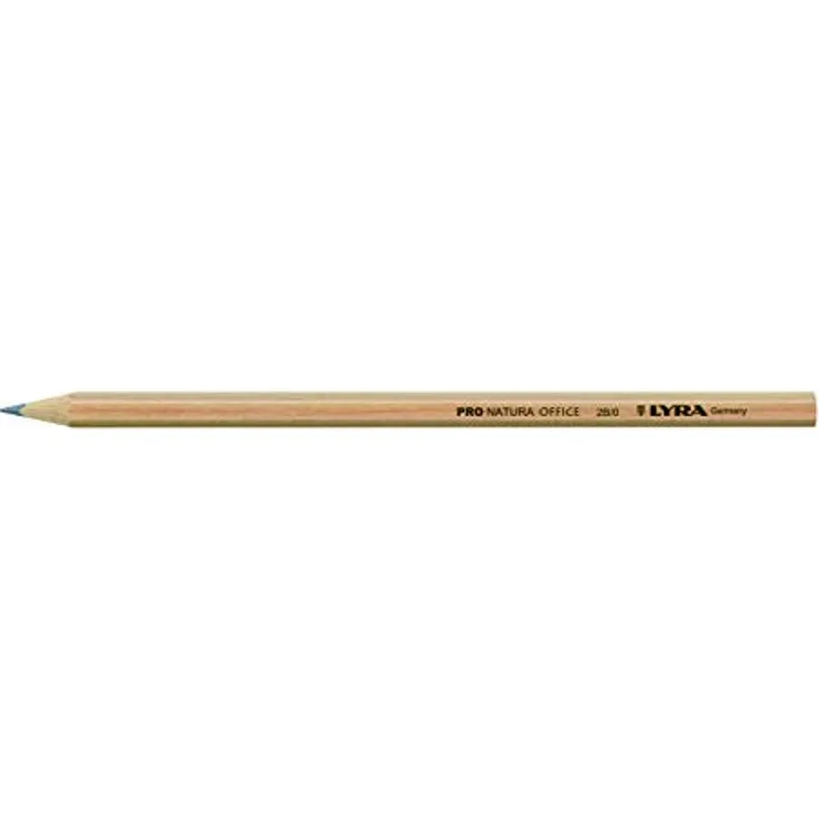 GIOTTO LYRA PRO NATURA Office 2511 Bleistift 2B, natur, extra bruchfeste Mine für Büro und Schule
