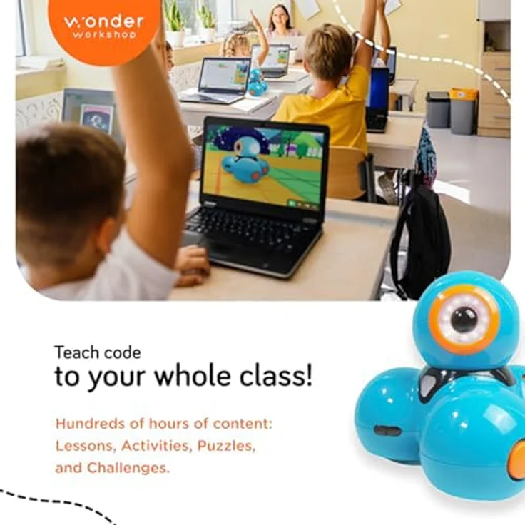 Wonder Workshop DA03 Dash Roboter - spielerisch programmieren lernen für Kinder - Spielzeug – Bild 9