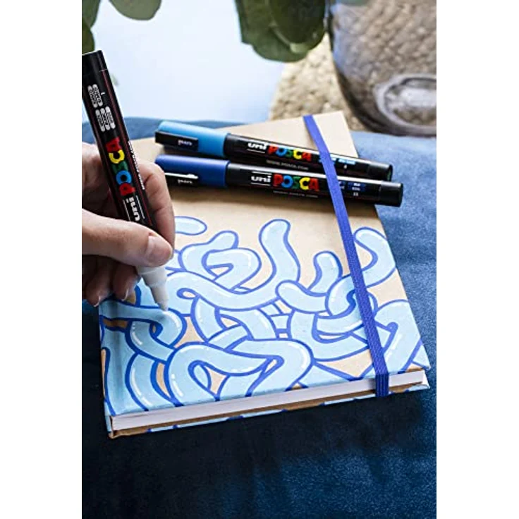 Posca - PC-5M Medium Rundspitze - Paint Marker - Deep Colors 8er Pack – Bild 4