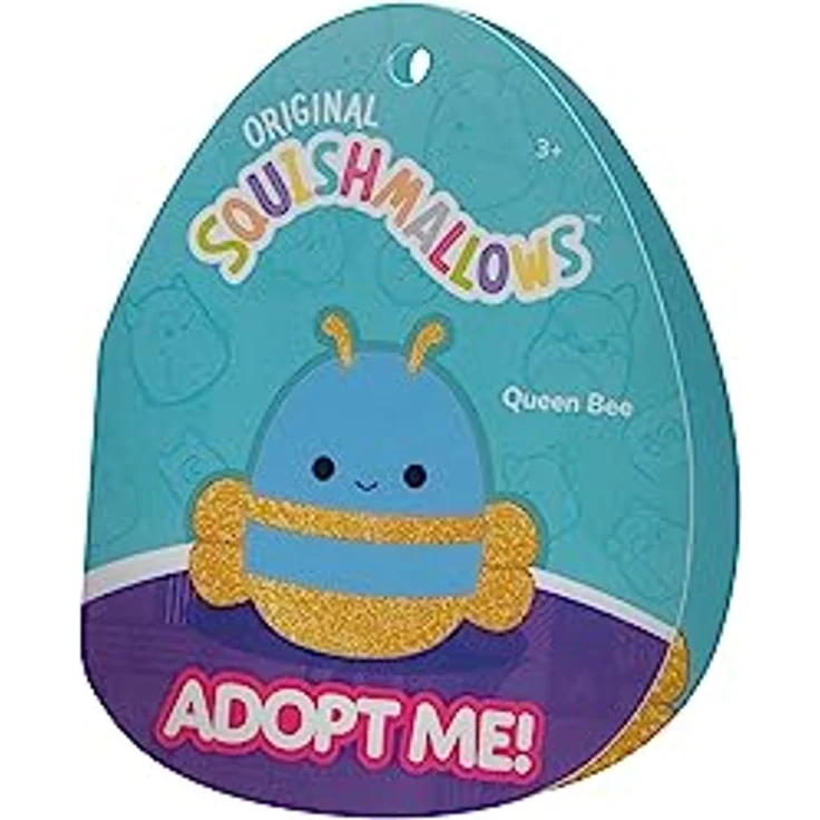 Squishmallows SQAM00001 - Adopt Me Queen Bee 35 cm, offizielles Kelly Toys Plüsch – Bild 5