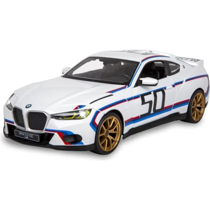 RASTAR BMW 3.0 CSL RC Auto, 1/14 Ferngesteuertes Spielzeugauto mit 4-Rad-Stoßdämpfern, 2,4 GHz, für Kinder – Bild 4