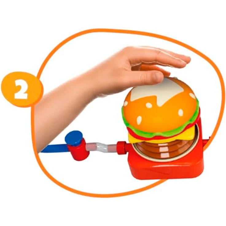 Bizak Burger Boom Game, lustiges Familienspiel für 2-4 Spieler, 35001935 – Bild 4