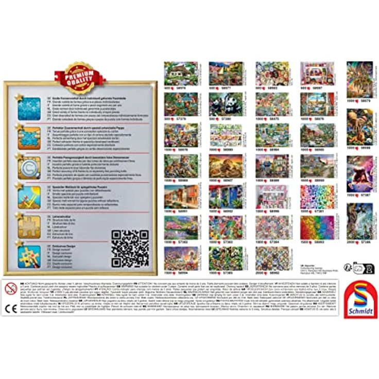 Schmidt Spiele 57392 Dream Big, Katzen, 1000 Teile Puzzle – Bild 3