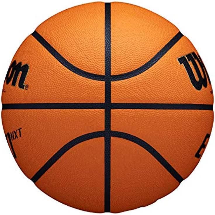 Wilson Basketball EVO NXT FIBA Game Ball, Mischleder, Ideal für Hallen, Größe 7, Braun, WTB0965XB - Preisvergleich – Bild 3