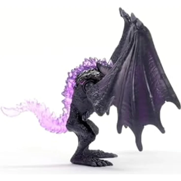 Schleich Schattenfledermaus - Eldrador Creatures, bedrohliches Geschöpf mit schwarzem, struppigem Fell, 21 x 15,5 x 13,5 cm – Bild 5