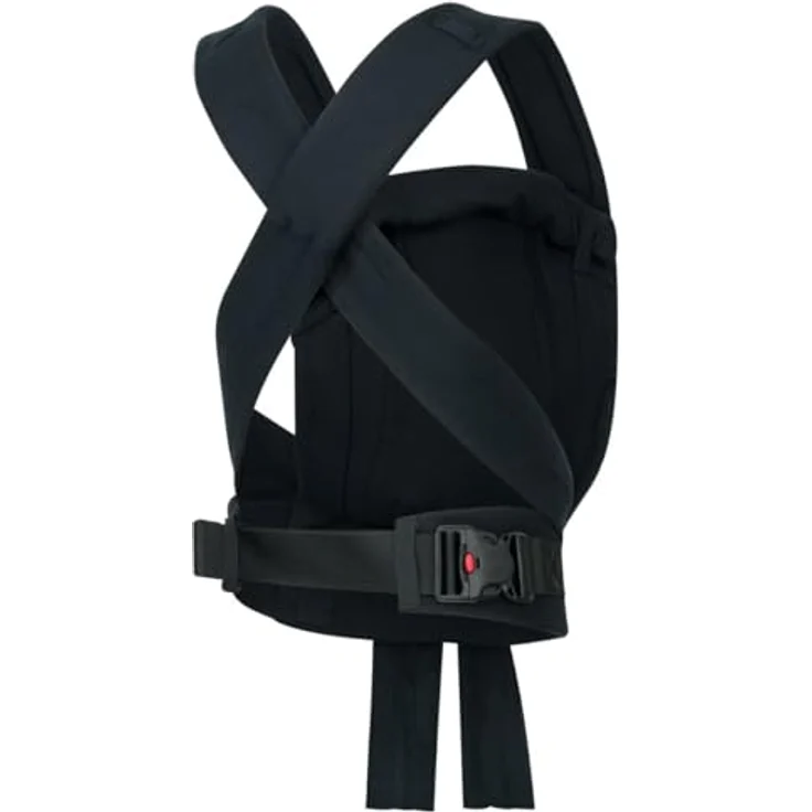 Hoppediz Babytrage Bondolino b.pure, Komforttrage ab Geburt (3 - 20 kg), Bauchtrage, Rückentrage & Hüfttrage aus hautfreundlicher Baumwolle – Bild 2