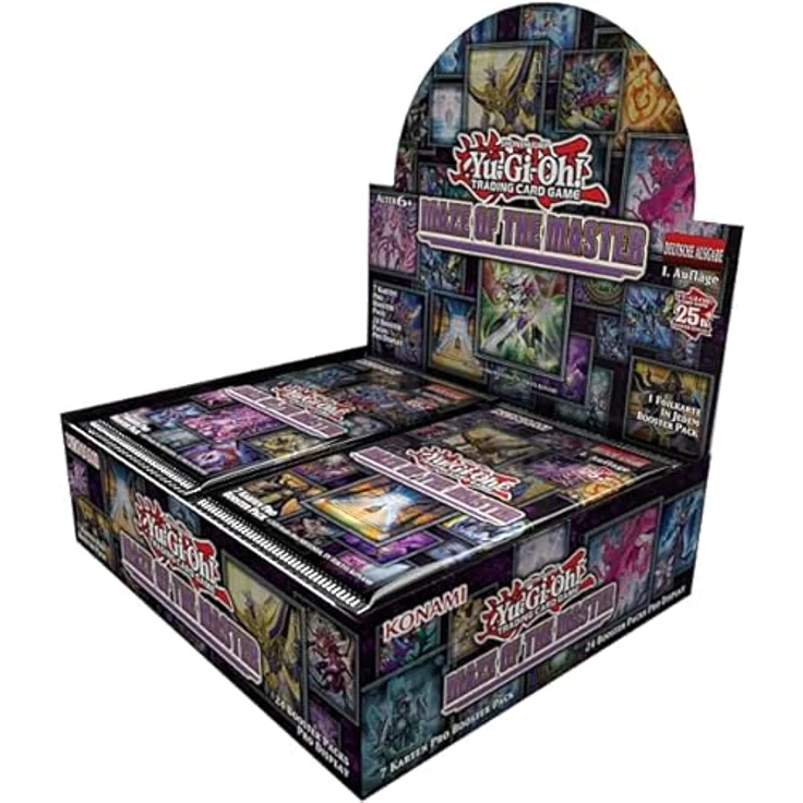 Yu-Gi-Oh! TRADING CARD GAME Maze of The Master Display 1. Auflage - Deutsche Ausgabe, Sammelkarten mit 60 brandneuen Karten aus verschiedenen Yu-Gi-Oh! Serien – Bild 3