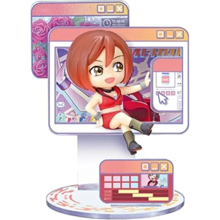 Re-Ment Hatsune Miku Minifiguren, 6 cm Window Figure Collection Display (6), PVC Sammelfiguren, inklusive Hatsune Miku und Freunde – Bild 3