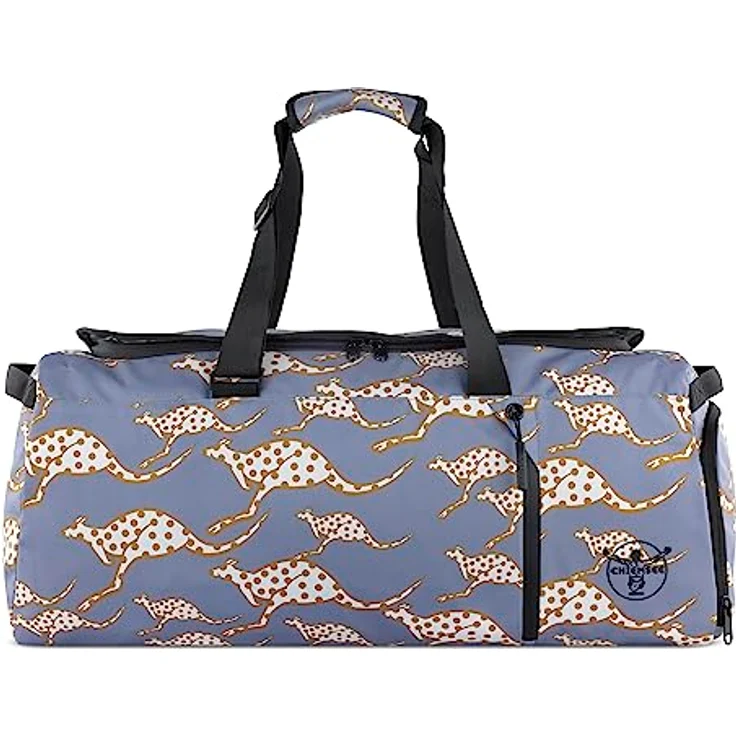 Chiemsee Sporttasche Jump N Fly, Purple (blaugrau / Motiv), mit Tiermotiv – Bild 2