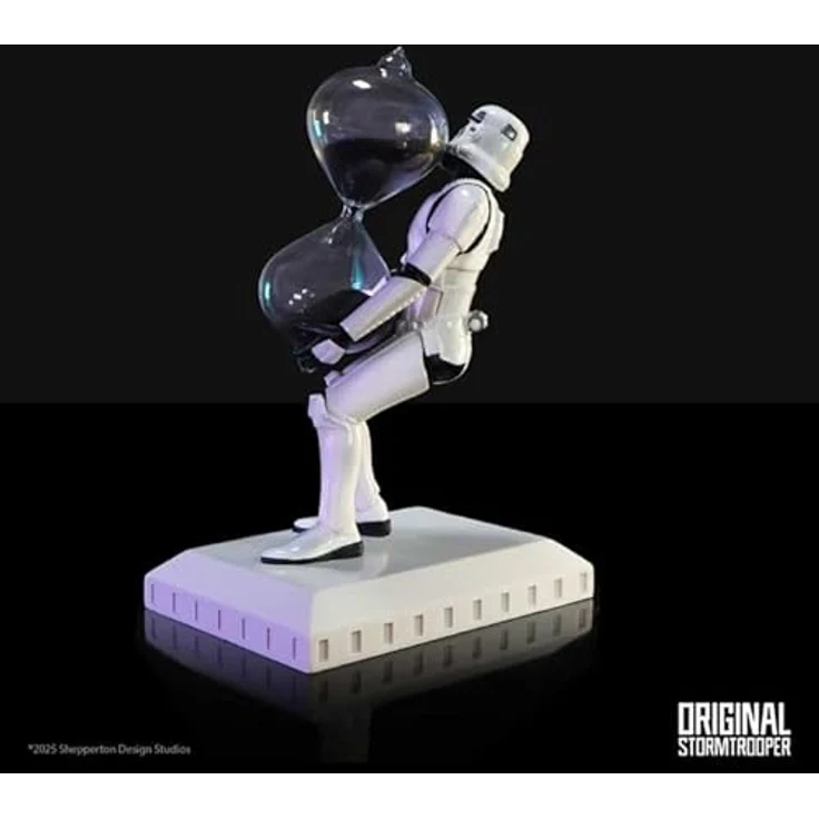 Nemesis Now Stormtrooper Sanduhr Time's Up, 17 cm, mit schwarzem Sand und offiziell lizenzierten Stormtrooper-Design – Bild 6