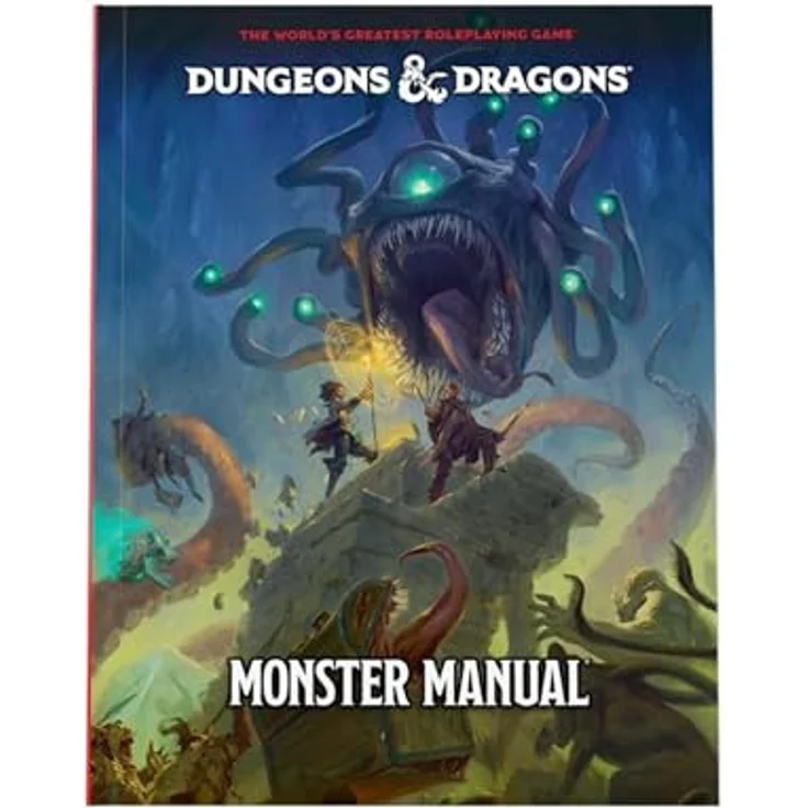 Wizards of the Coast Dungeons & Dragons RPG Monster Manual 2024, über 500 Monster, darunter 75 neue, mit atemberaubenden Illustrationen und optimierten Spielwerten – Bild 2