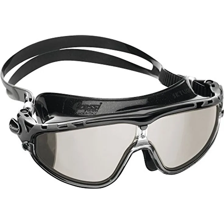 SKYLIGHT-BRILLE SIL, SCHWARZ/RAHMEN SCHWARZ GRAU VERSPIEGELTE GLÄSER