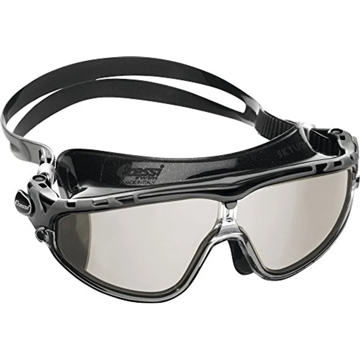 SKYLIGHT-BRILLE SIL, SCHWARZ/RAHMEN SCHWARZ GRAU VERSPIEGELTE GLÄSER – Bild 1
