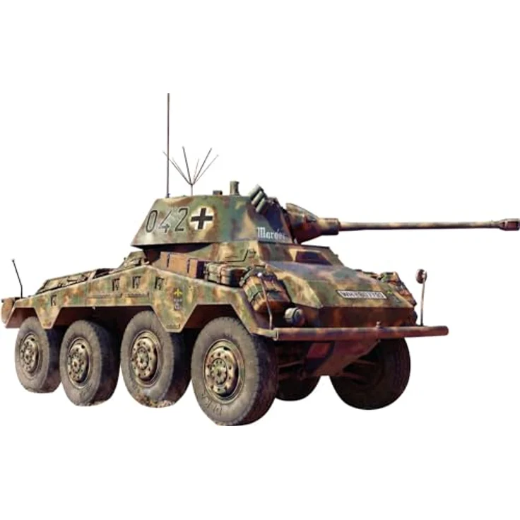 Other 1:35 Sd.Kfz.234/2 Puma, Modellfahrzeug mit beweglichen Kettengliedern und 6 Varianten-Optionen – Bild 1
