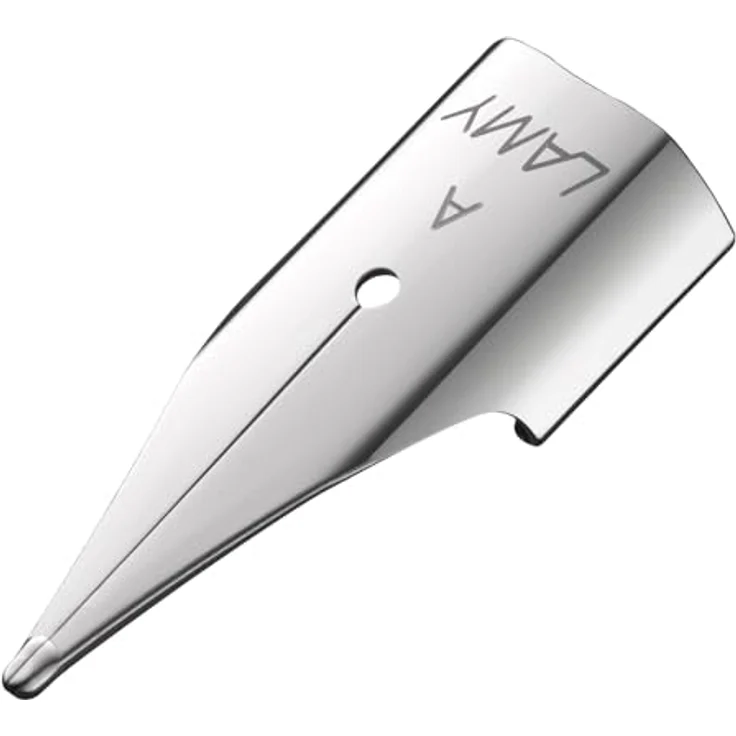 Lamy Z50 abc Ersatz-Feder, Füllfeder mit Federstärke A, gebürsteter Edelstahl, Silber, 1 Stück – Bild 1