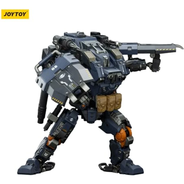Joy Toy Dark Source Actionfigur APOC Series Storm Lucis Fire Support Type Mech, 16 cm, detailreich und beweglich mit Zubehör – Bild 3