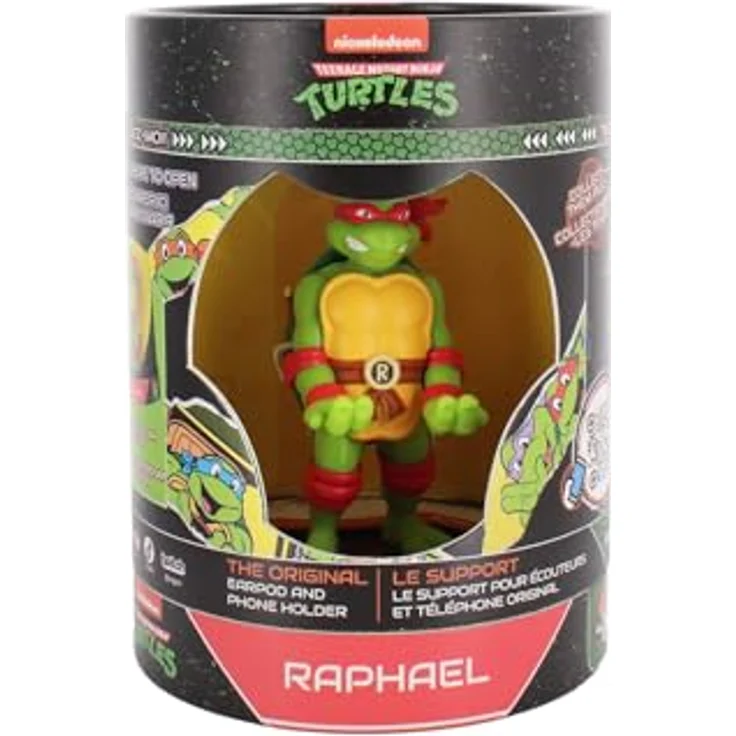 Exquisite Gaming Mini Cable Guy Raphael, detailreiche Sammelfigur zur Smartphone-Unterstützung, mehrfarbig, One Size – Bild 6