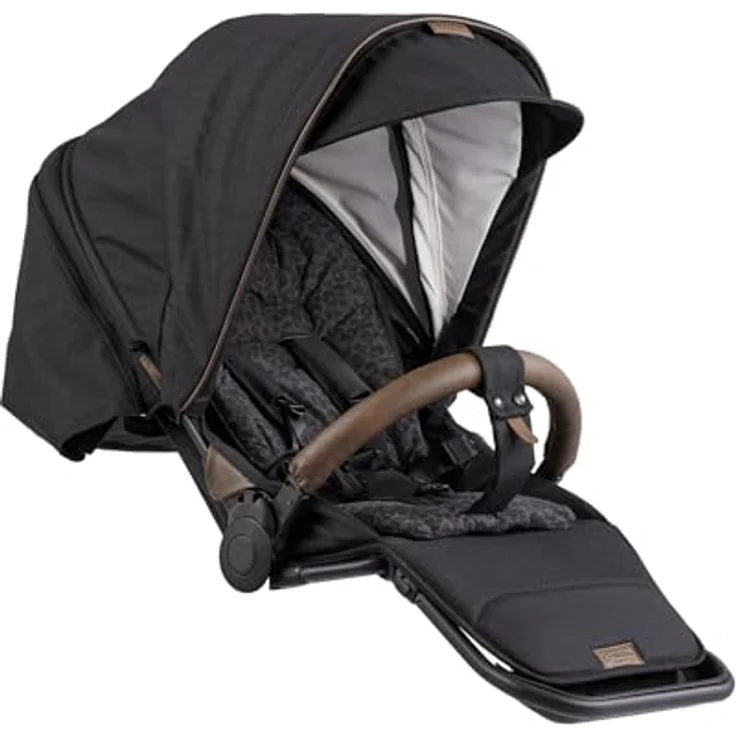 Gesslein FX4 Swing 2in1 Kinderwagen-Set, inkl. Babywanne Panorama Lyx, leichte Bauweise, ergonomische Liegeposition, umsetzbare Sitzeinheit, erweiterbares Sonnendach – Bild 7