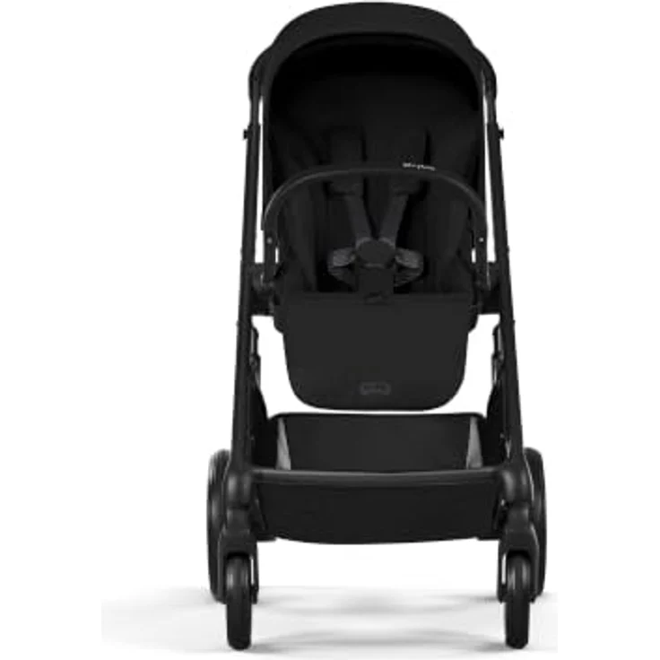 Cybex Balios S Lux Kinderwagen, inkl. faltbarer Babywanne, komfortabel und kompakt, Moon Black – Bild 5