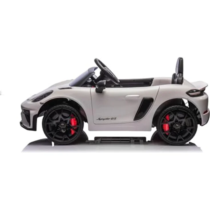 OTTO Porsche Spyder RS Elektro-Kinderauto, 12V Akku, 2 Motoren, LED-Beleuchtung, Fernbedienung, für Kinder bis 30 kg – Bild 5