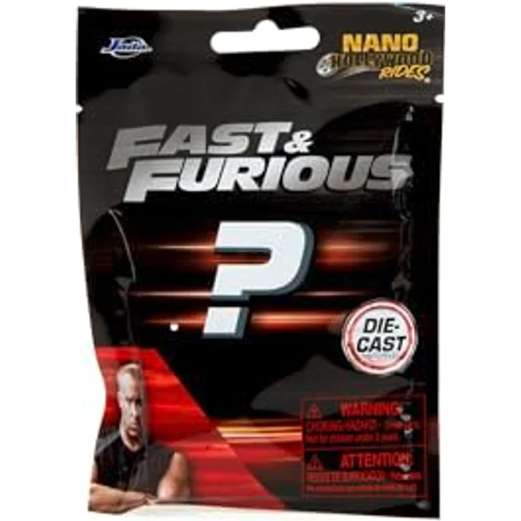 Jada Toys Fast & Furious Auto, Modellauto im Mystery Blind Pack - 1 von 12 detaillierten Nano Spielzeugautos aus Metall (4cm), ideal für Sammler ab 3 Jahre – Bild 4