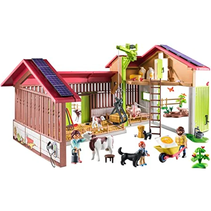 PLAYMOBIL® 71304 Großer Bauernhof, Spielset mit dreh- und ausfahrbarem Ladekran, Playmobil Country – Bild 6