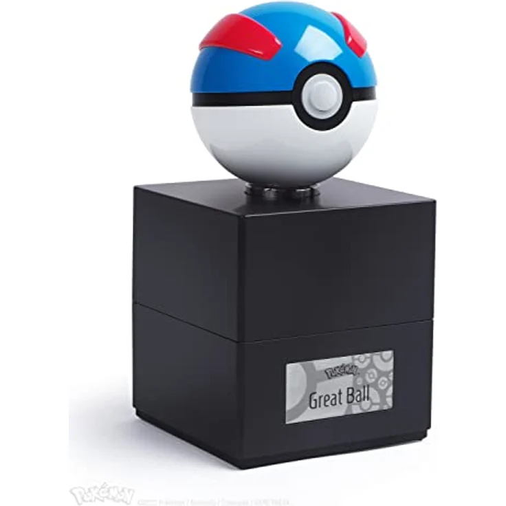 The Wand Company Pokémon: Superball, Diecast Pokéball mit 1,5-facher Fangchance und konfigurierbaren Lichteffekten, 8 cm Durchmesser – Bild 3
