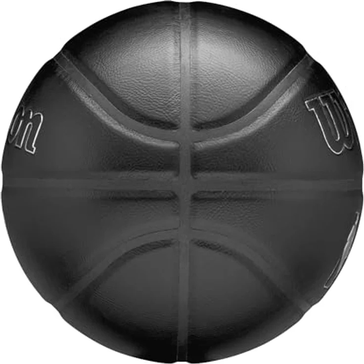 Wilson NBA Basketball Milwaukee Bucks, Lederverbundstoff mit gesticktem Mannschaftswappen, für den Innenbereich – Bild 4