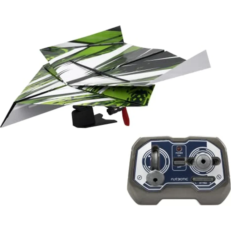 FLYBOTIC RC 84844 AIROZ by Silverlit, ferngesteuertes Flugzeug, rc Papierflieger, Spielzeug für Kinder, bunt, ab 8 Jahren – Bild 9