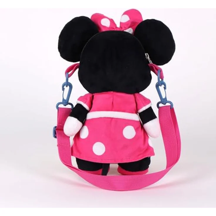 Cerda Minnie Mouse Plüsch Handtasche, 18x34x11 cm, weich und leicht, ideal für Kinder – Bild 3