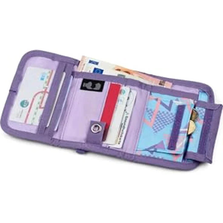 Satch Geldbörse, Polyester in stylischen Designs, recycelte PET-Flaschen – Bild 5