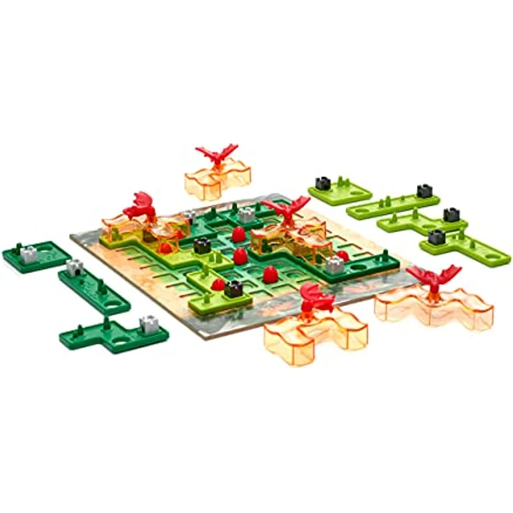 SmartGames Dragon Inferno, Brettspiel mit langlebigem Design und flexiblem Zubehör – Bild 3