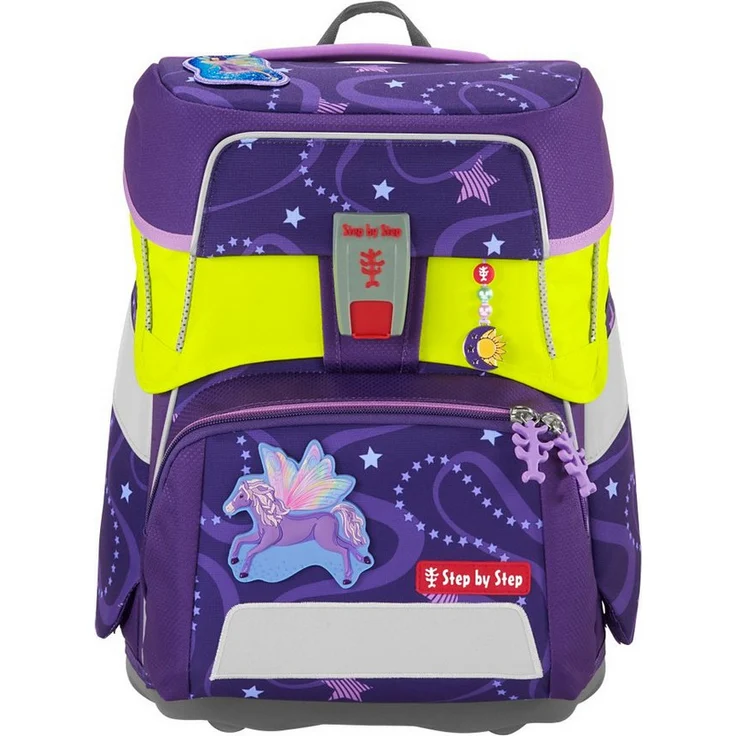 Step by Step Schulranzen LED Neon Pull-Over, gelb für Modelle SPACE, CLOUD & 2IN1 PLUS