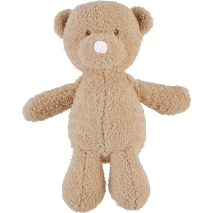 Nattou Kuscheltier Bär Teddy, Polyester, ab Geburt, ca. 30 cm, Hellbraun