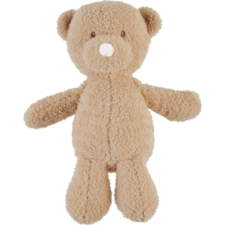 Nattou Kuscheltier Bär Teddy, Polyester, ab Geburt, ca. 30 cm, Hellbraun – Bild 1